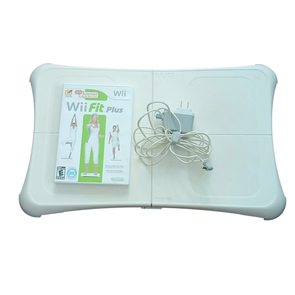 Nintendo Wii Fit Plus With Balance Board Functional